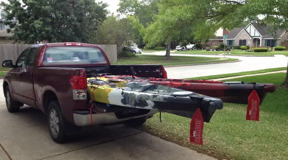 How to Lock Kayak in Truck Bed