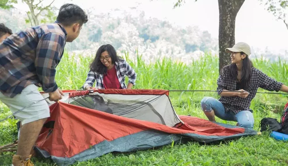 How To Put Up A Tent By Yourself