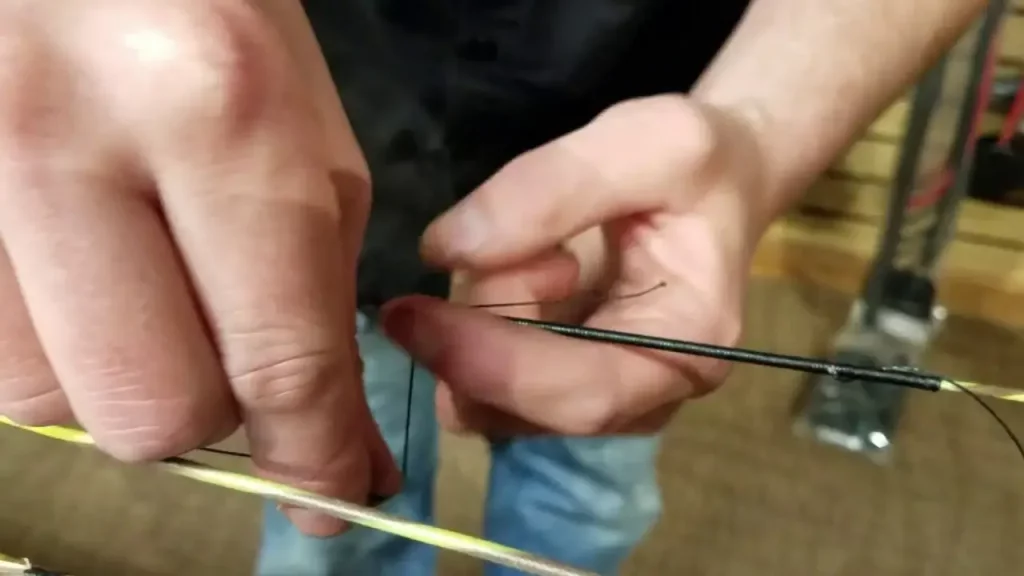 How to Make a Bow String with Fishing Line