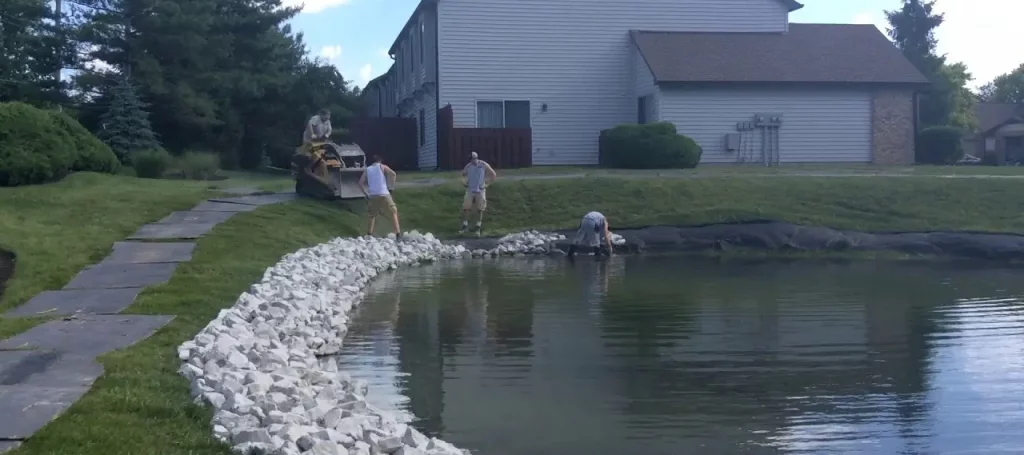 How To Repair Pond Bank Erosion